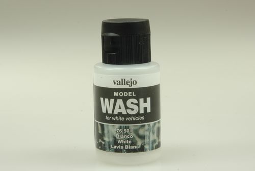 Vallejo 76501 Wash-Colour, Weiß, 35 ml