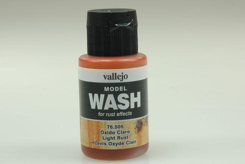 Vallejo 76505 Wash-Colour, heller Rost, 35 ml