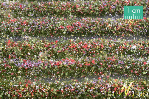 Silhouette 731-29S Blütenstreifen, bunt