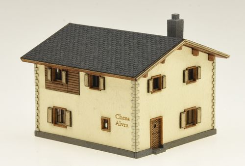 1710 Bausatz Bündner Wohnhaus "Chesa Alvra"