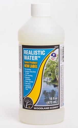 Woodland Scenics WC1211 Realistic Water Gießmasse (473 ml)