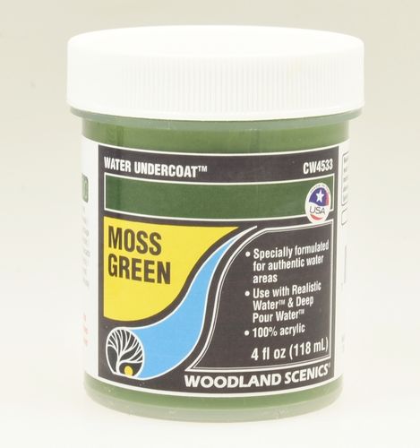 Woodland Scenics WCW4533 Wassergrundfarbe moosgrün (118,2 ml)
