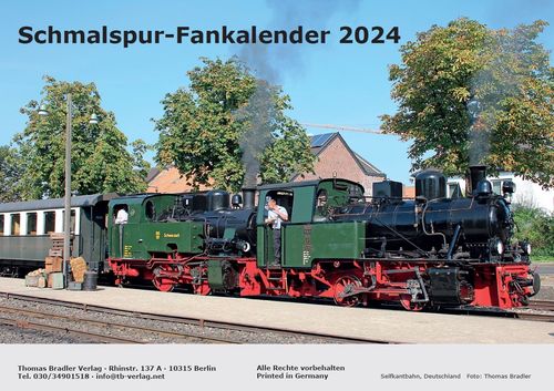 Schmalspur-Fankalender 2024 Edition SchmalspurFan A4